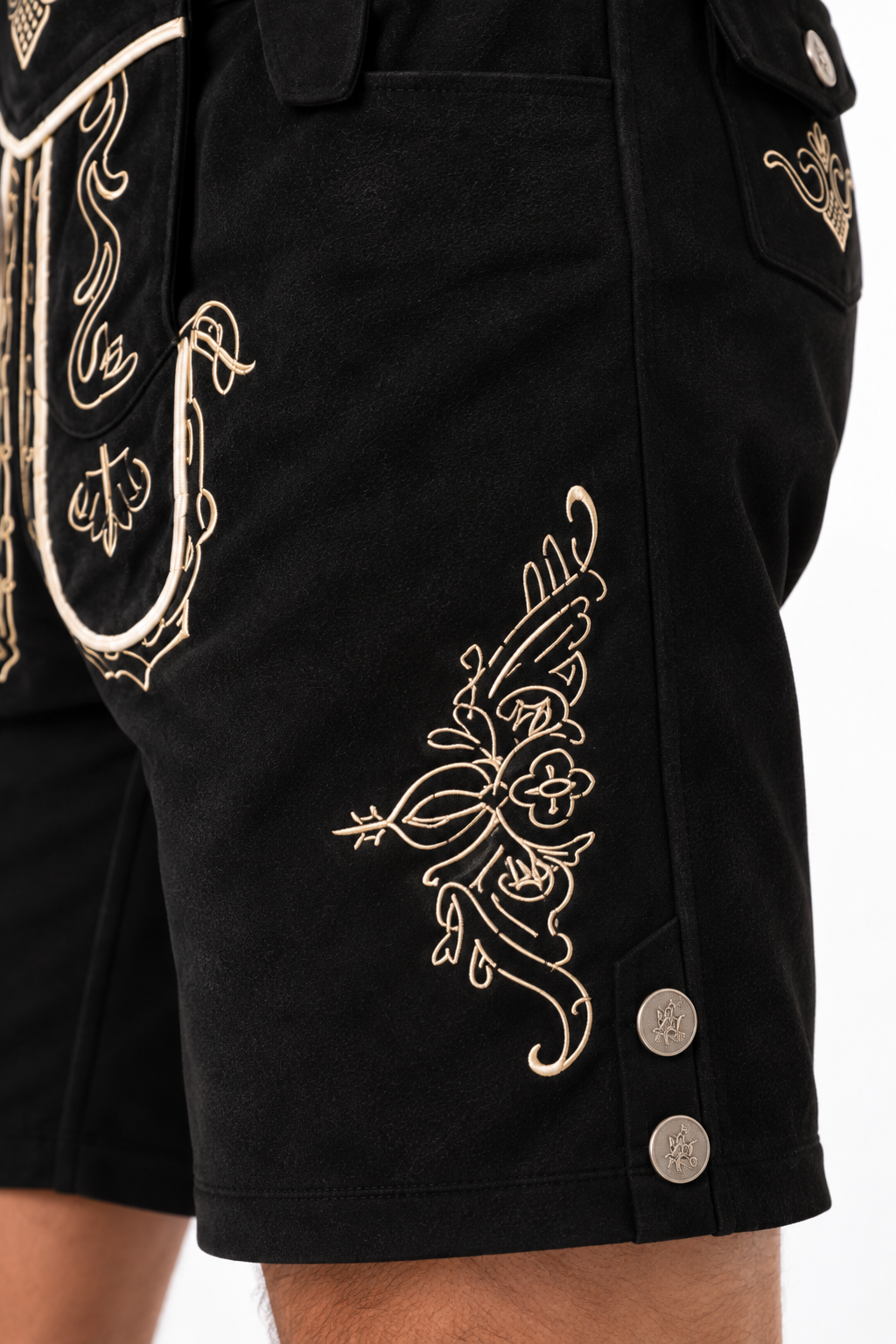 Herren Trachten-Set  Lederhose, Hemd & Hut