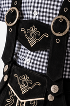 Herren Trachten-Set  Lederhose, Hemd & Hut