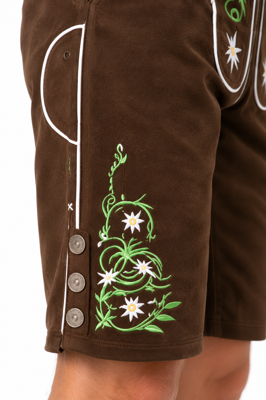 Herren Trachten-Set  Lederhose, Hemd & Hut