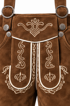 Herren Trachten-Set  Lederhose, Hemd & Hut