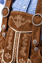 Herren Trachten-Set  Lederhose, Hemd & Hut